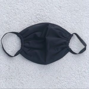 Black Lycra Face Mask 😷🖤